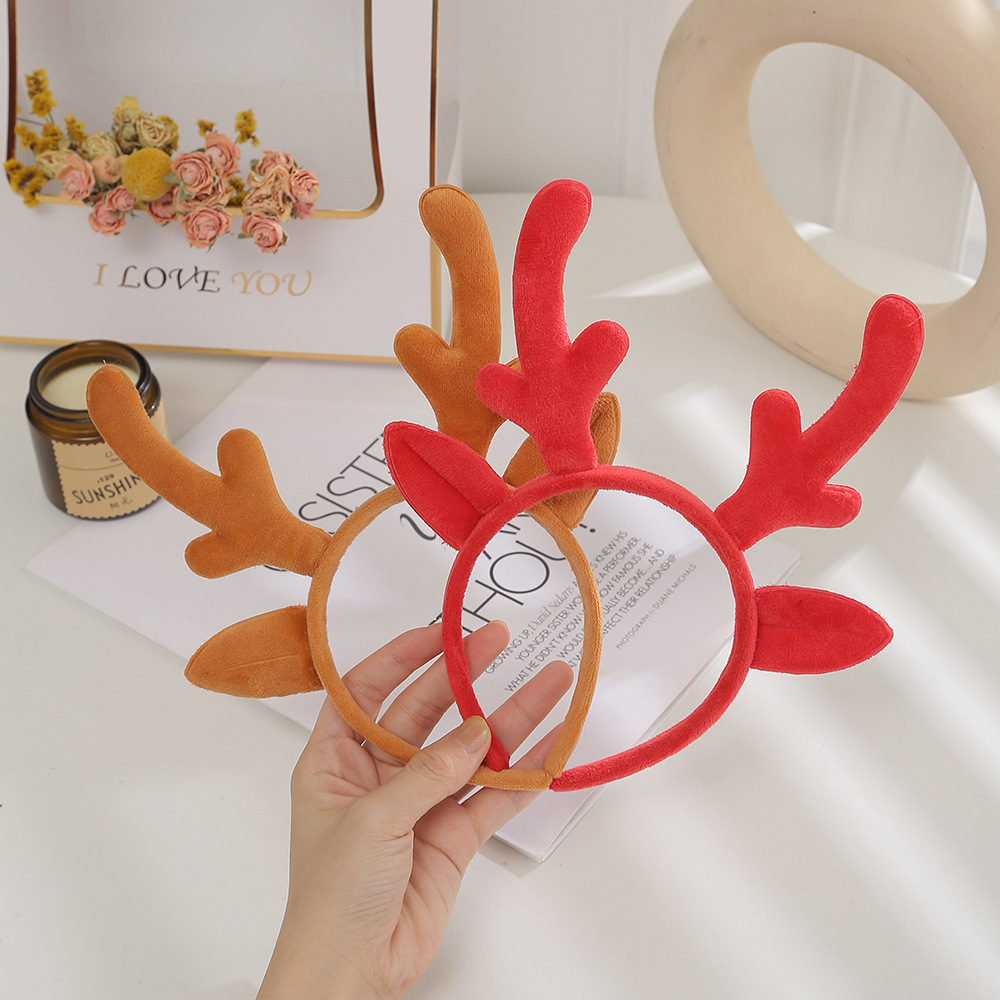 Reindeer Antlers Headband - Christmas Reindeer Antler Headband Holiday Party