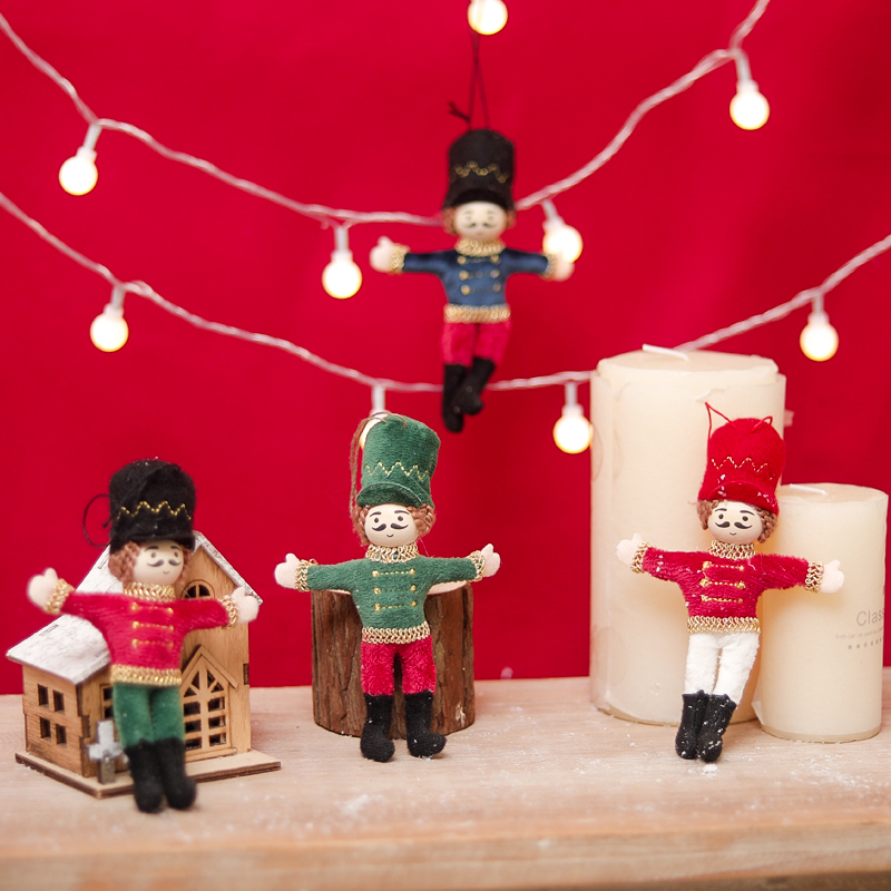 Nutcracker Figurine - Nutcracker Soldier Christmas Ornament Christmas Tree