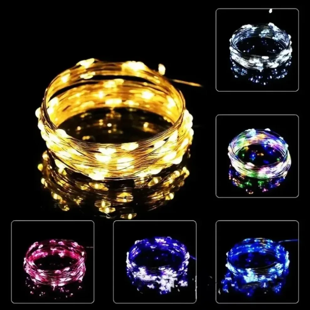 3PCS 20-1M USB LED Lights Stri - огляд і ціна Led Fairy String Lights