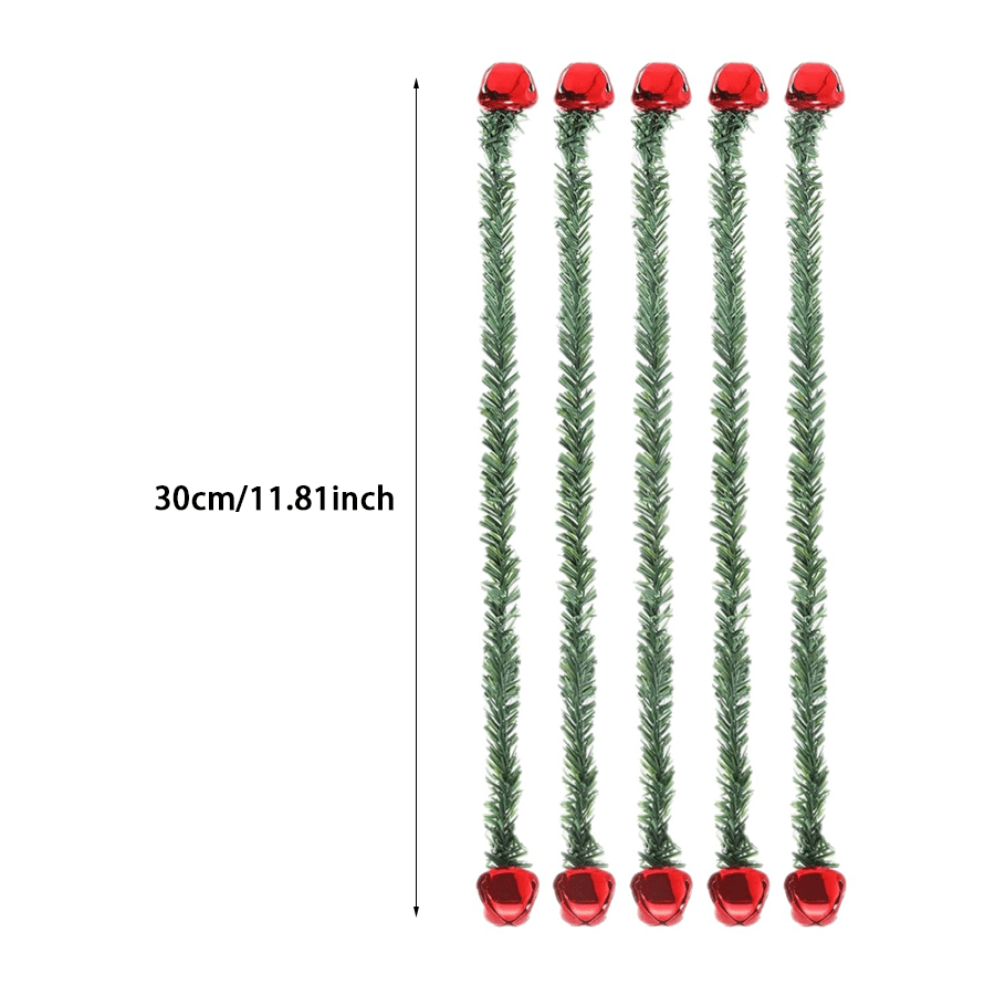 8/16pcs Festive Green Tinsel B - огляд і ціна Tinsel Garland Decoration