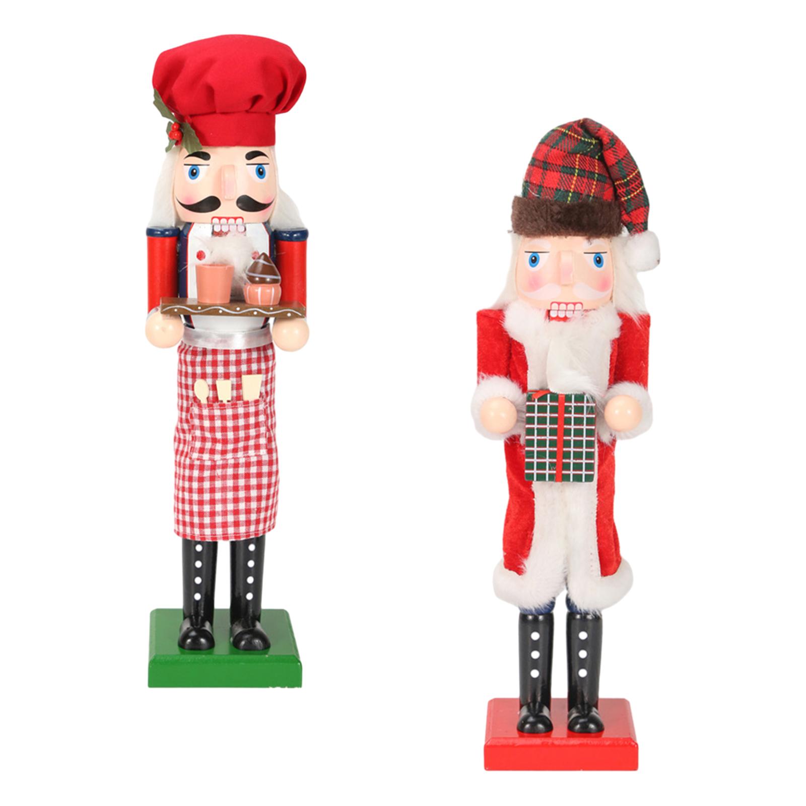 36cm Wooden Nutcracker Ornamen - огляд і ціна Nutcracker Figurine