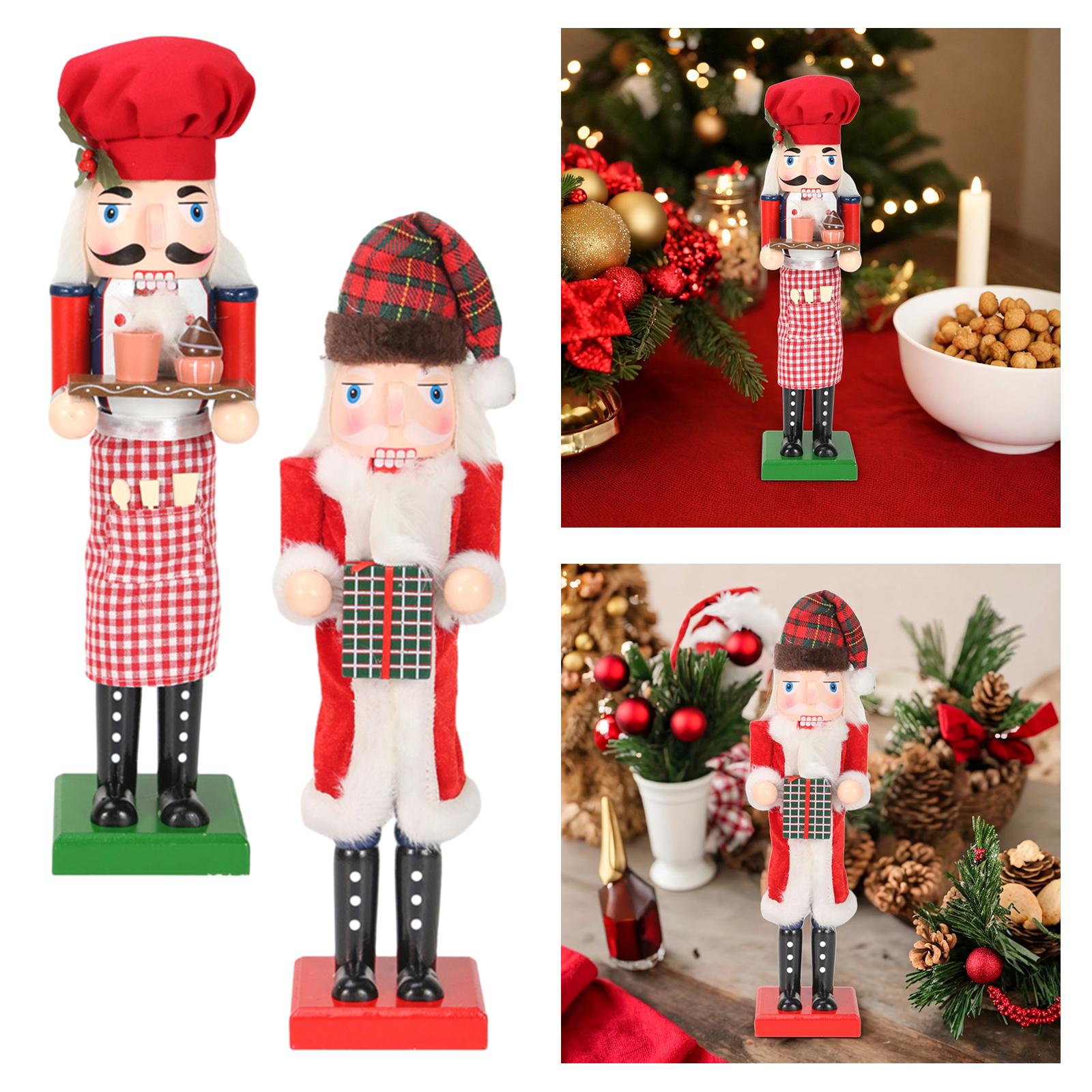 36cm Wooden Nutcracker Ornamen - огляд і ціна Nutcracker Figurine