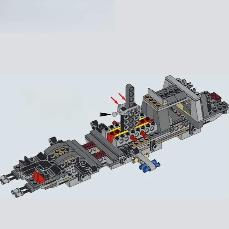 Tank with Ten Wheels Building  - огляд і ціна Lego Set Technic