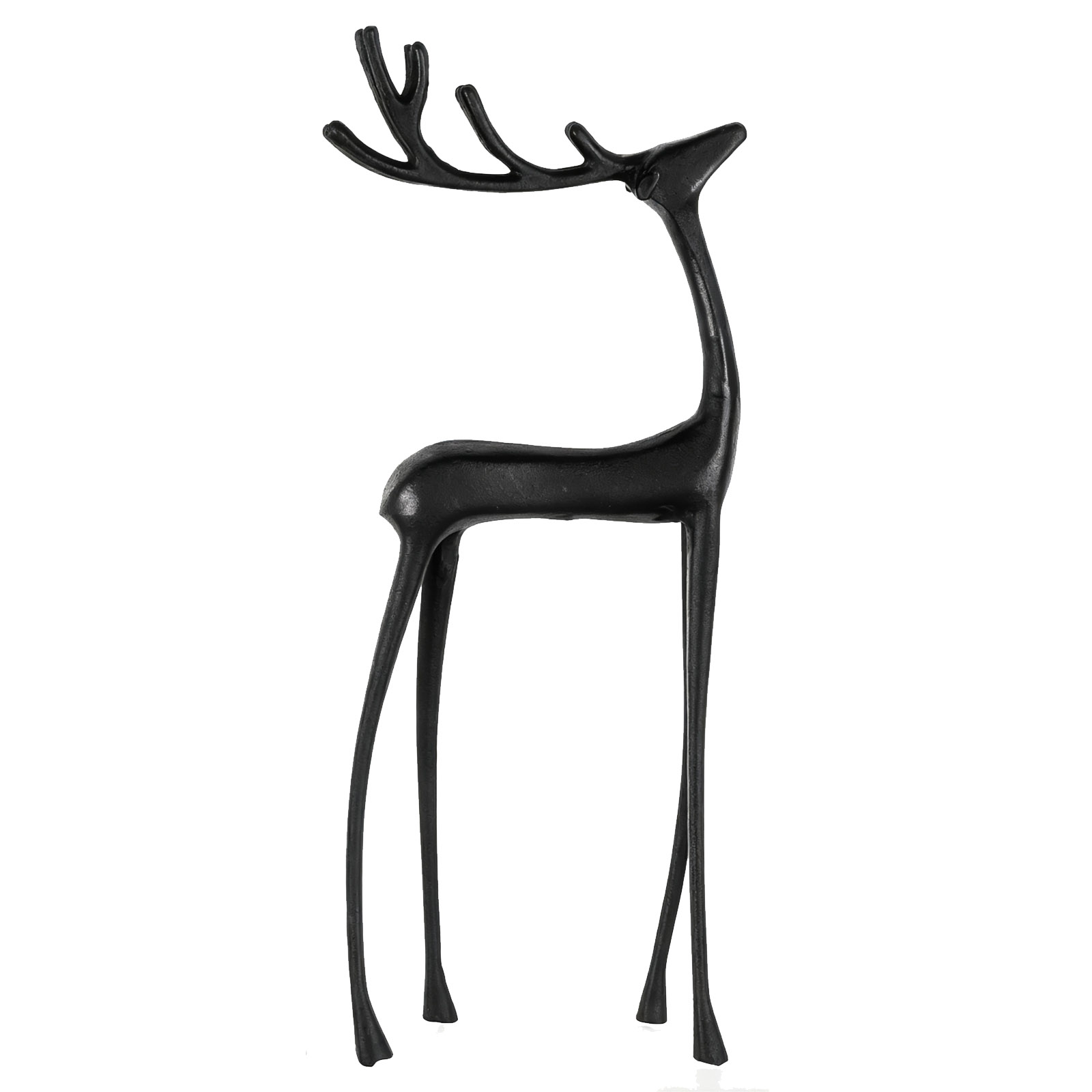 Black Reindeer Statues Black M - огляд і ціна Nutcracker Figurine