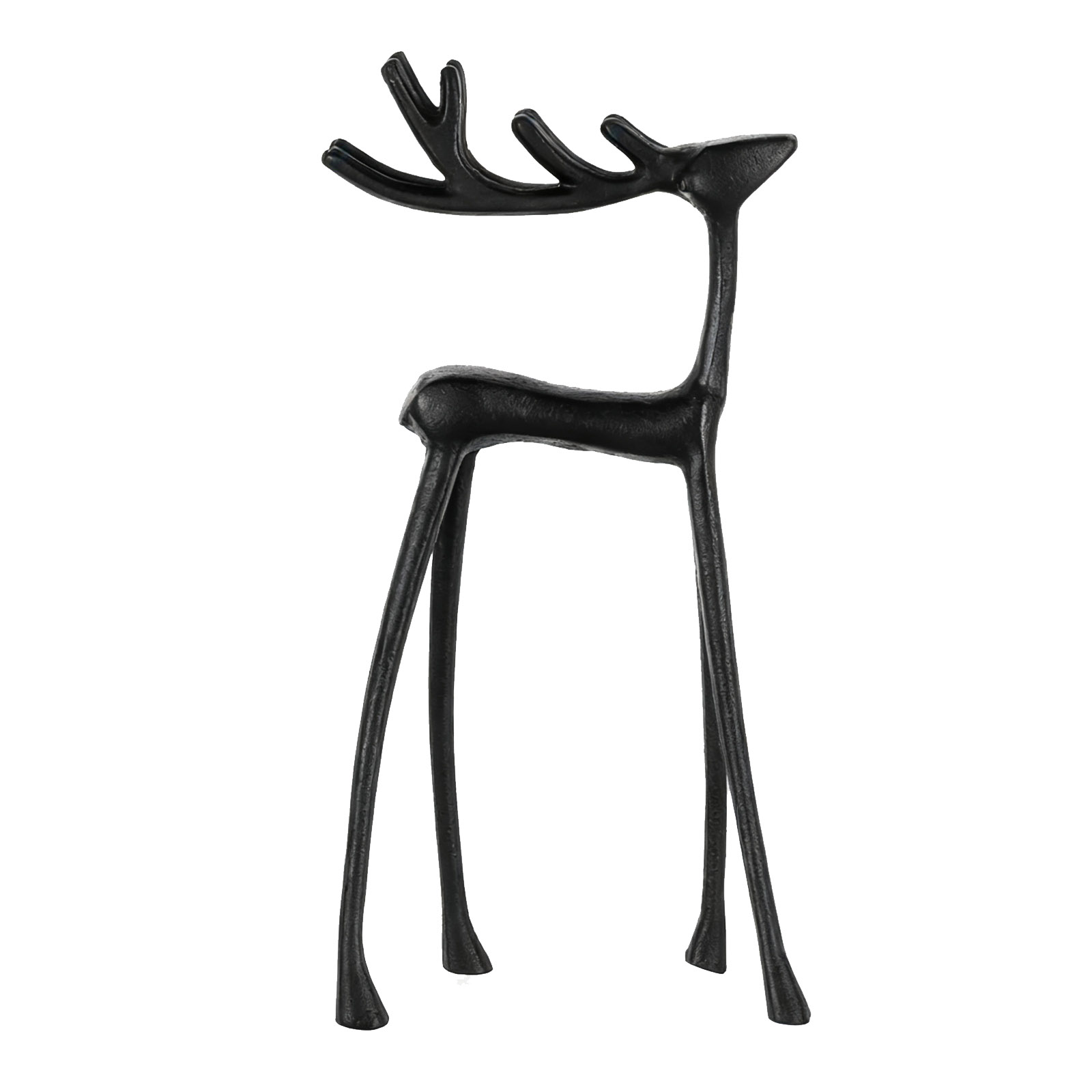 Black Reindeer Statues Black M - огляд і ціна Nutcracker Figurine