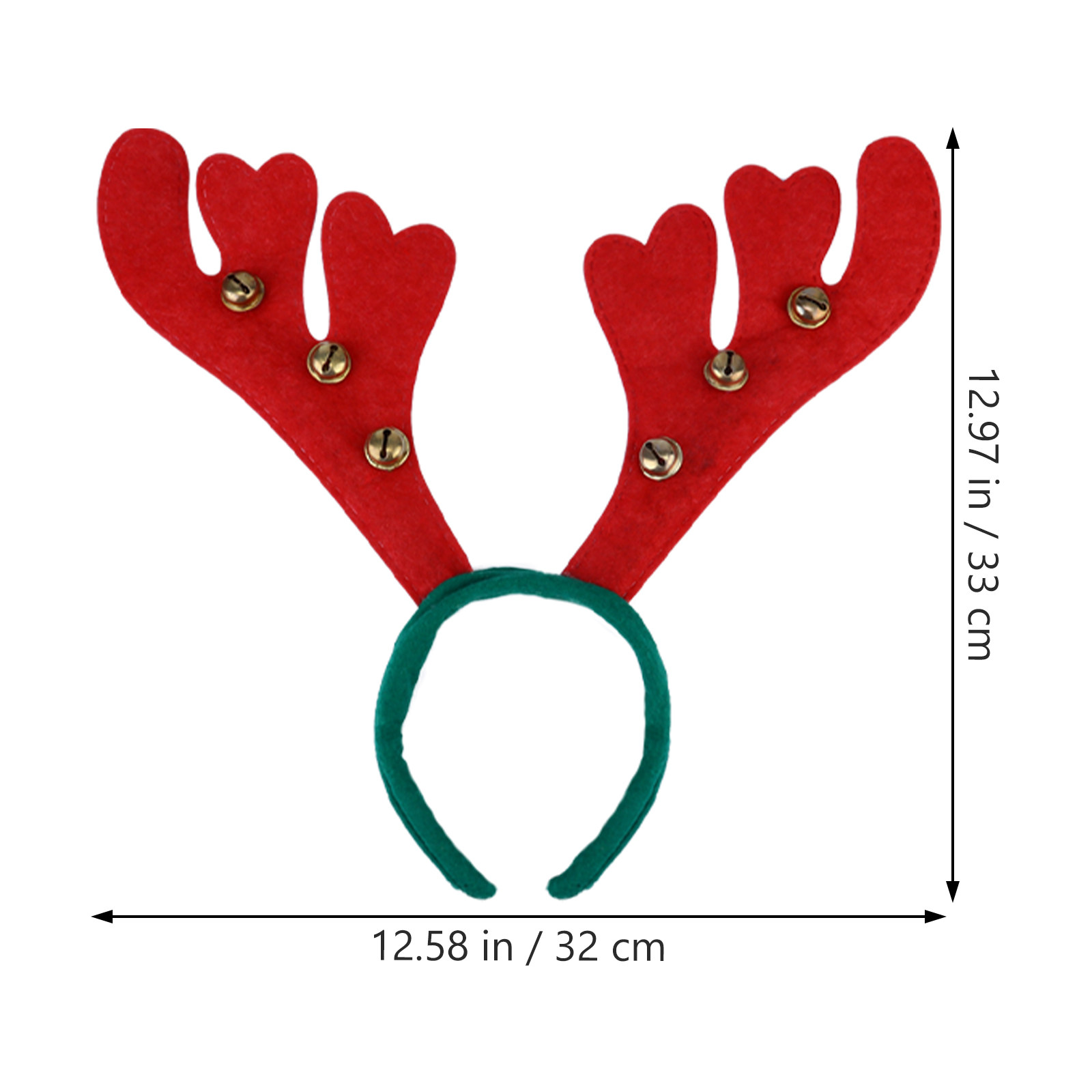 8 Pcs Antlers Headdress Pink H - огляд і ціна Reindeer Antlers Headband