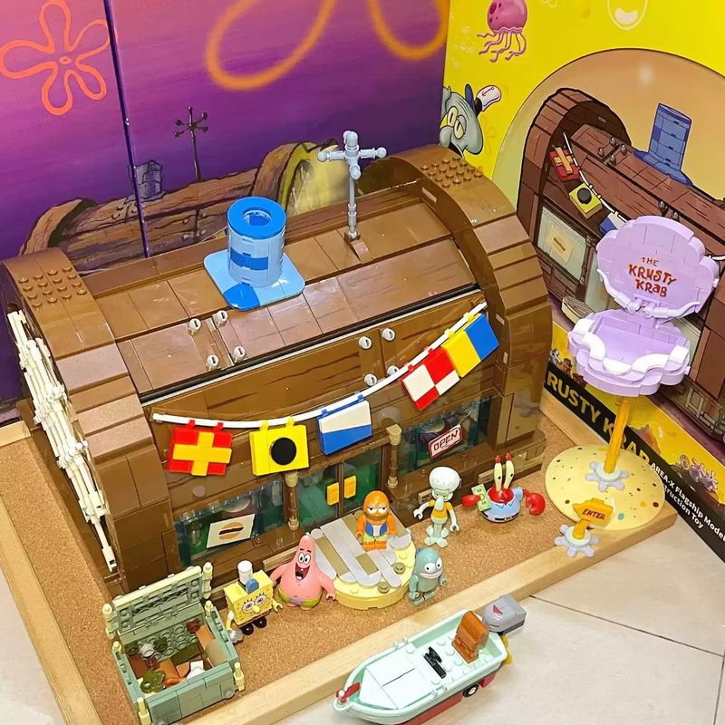 SpongeBob Krusty Krab Area-X B - огляд і ціна Lego Set Technic