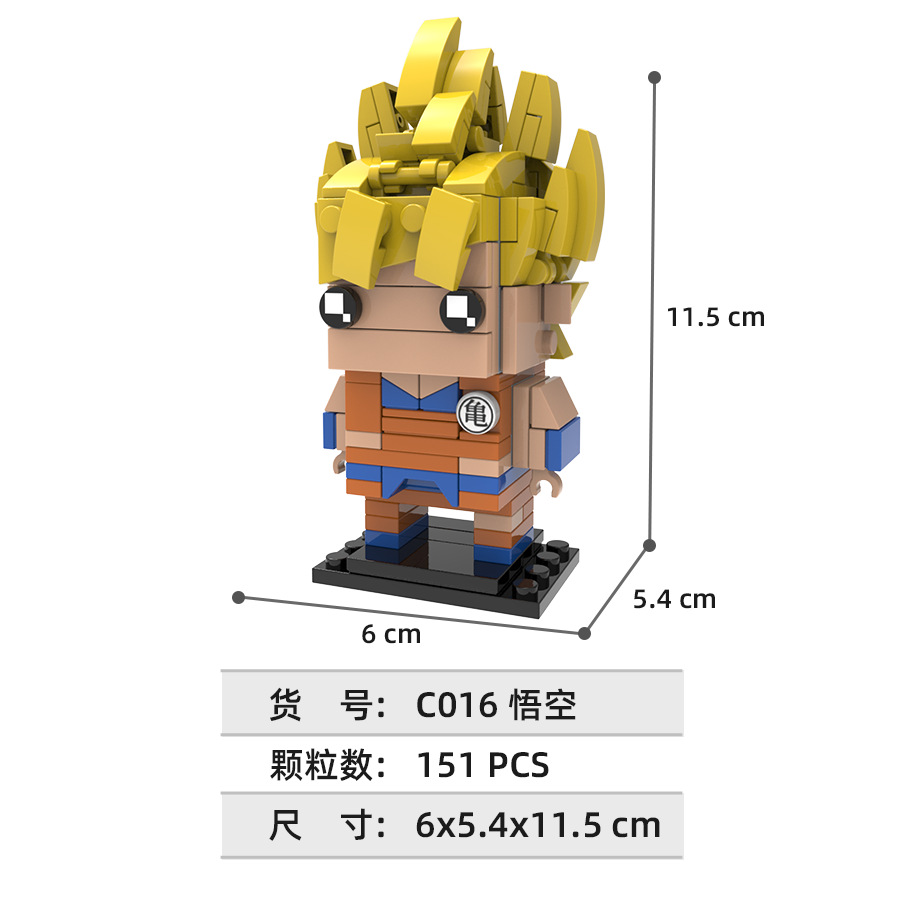 Dragon Ball square building bl - огляд і ціна Lego Set Technic
