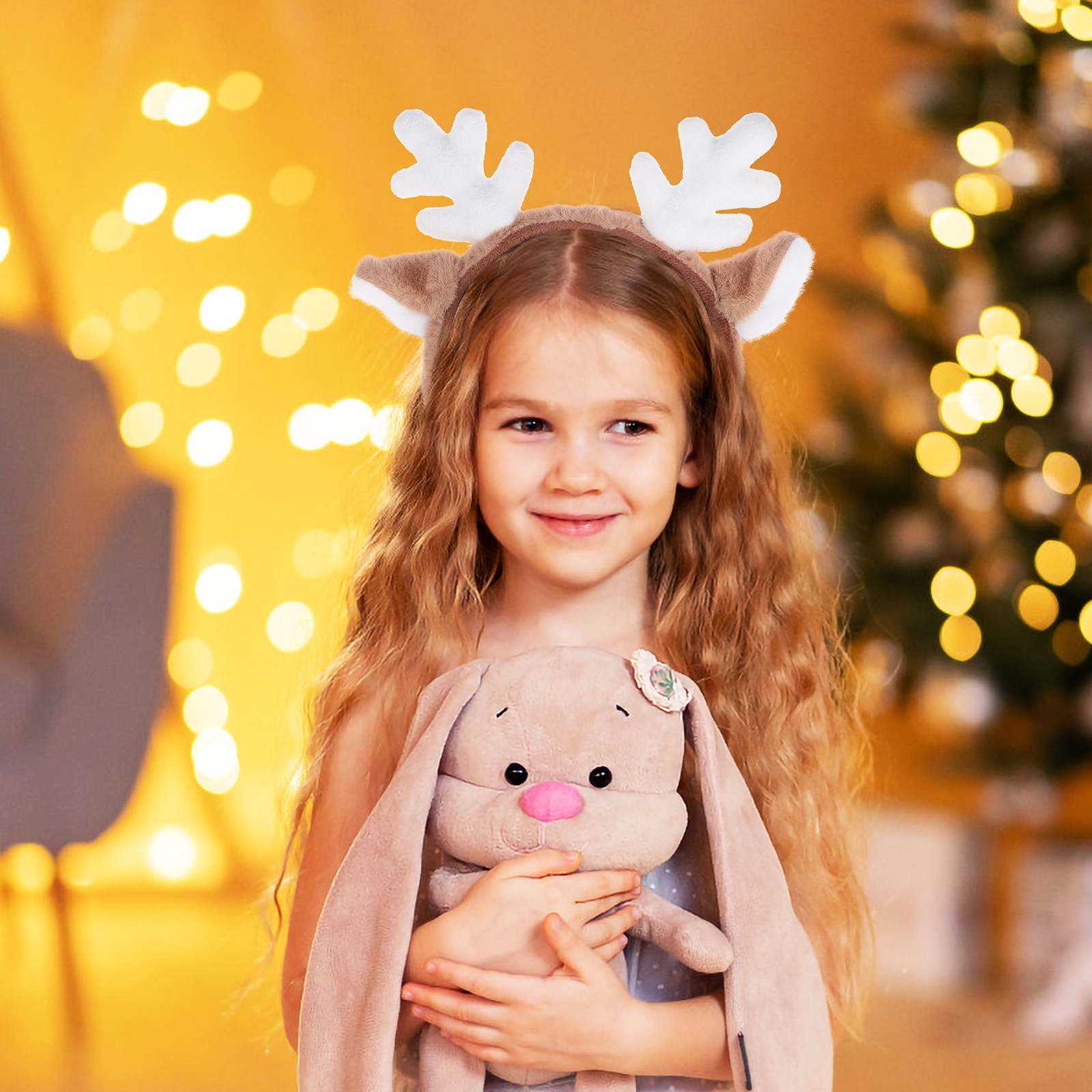 Deer Antlers Headband Christma - огляд і ціна Reindeer Antlers Headband