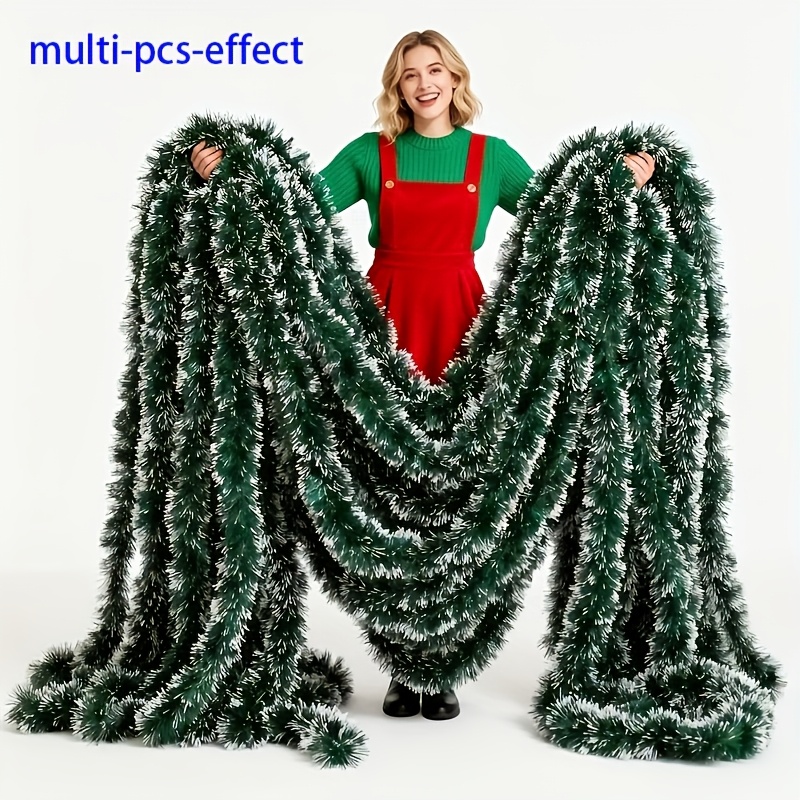 6/14M Christmas Tinsel Garland - огляд і ціна Tinsel Garland Decoration