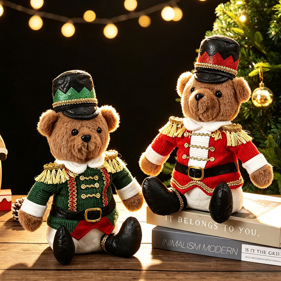Christmas Soldier Bear Doll Nu - огляд і ціна Nutcracker Figurine