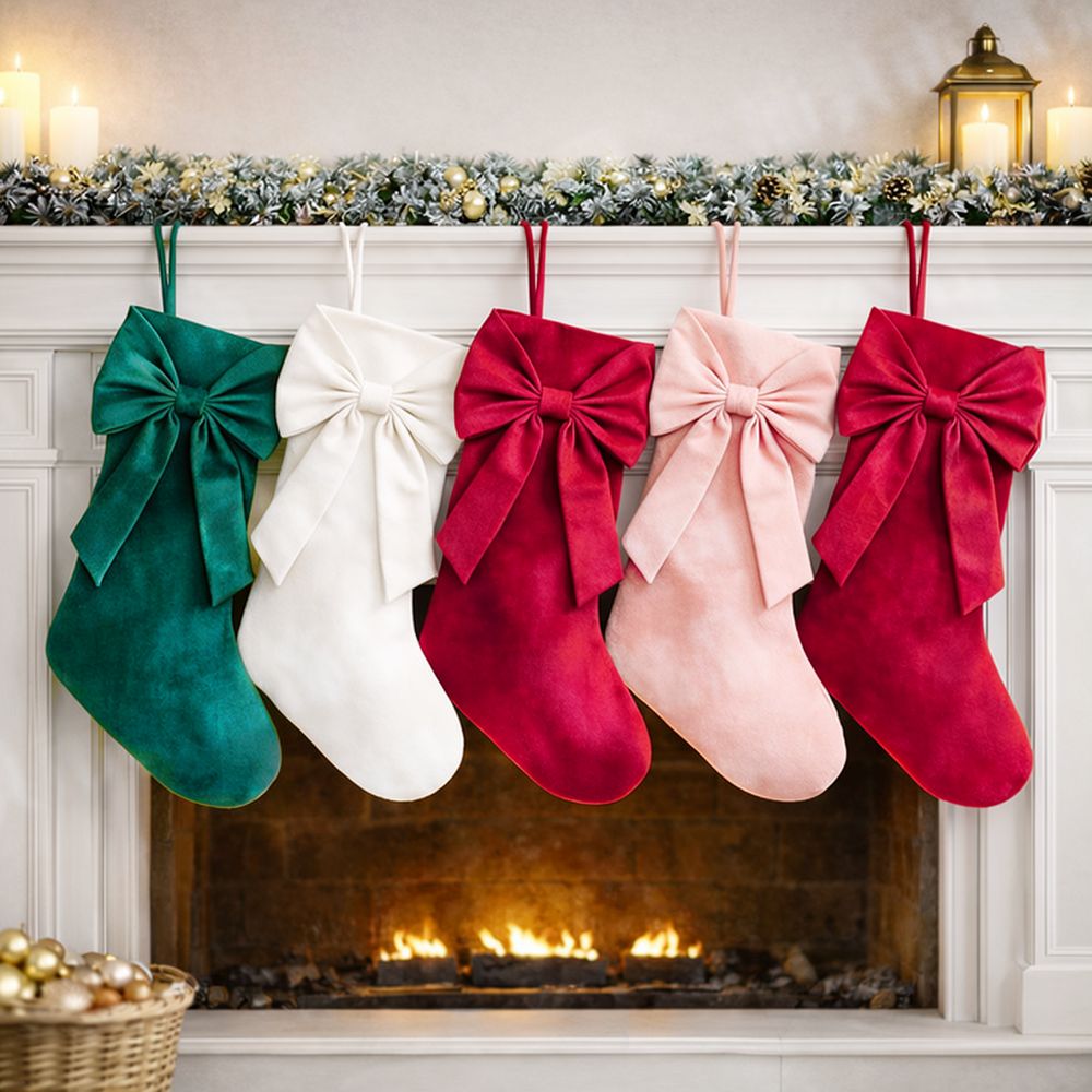 18 Inch Christmas Velvet Stock - огляд і ціна Christmas Stocking Hanging