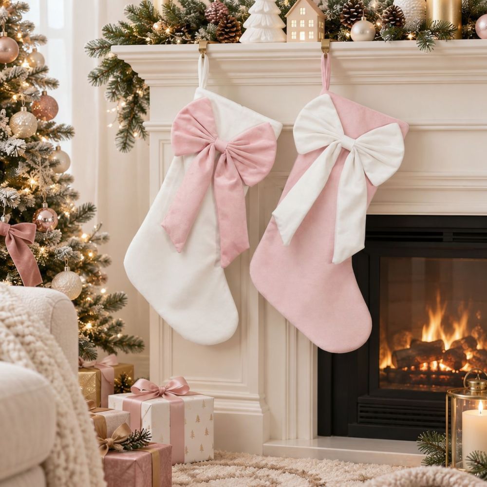 18 Inch Christmas Velvet Stock - огляд і ціна Christmas Stocking Hanging