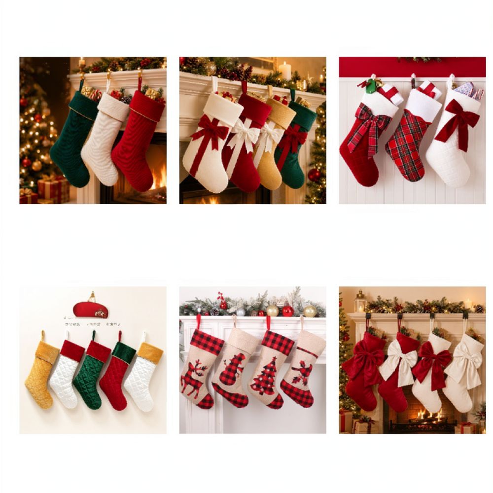 18 Inch Christmas Velvet Stock - огляд і ціна Christmas Stocking Hanging