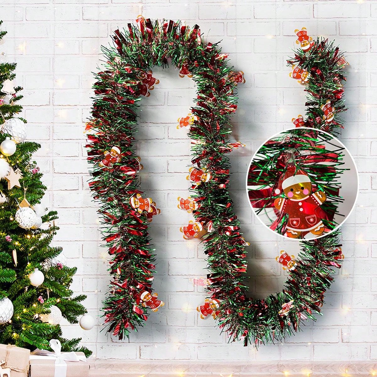 Christmas Garland Decorations  - огляд і ціна Tinsel Garland Decoration