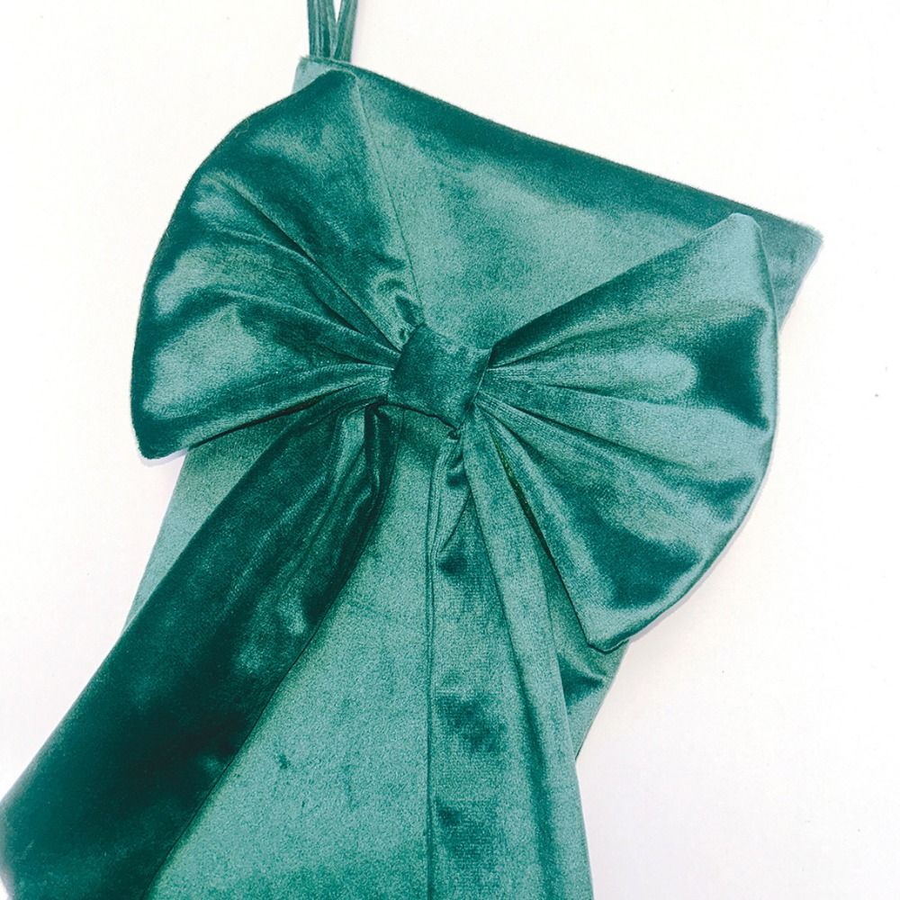 Bowknot Christmas Stockings La - огляд і ціна Christmas Stocking Hanging