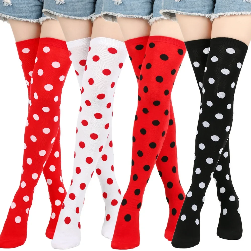 Womens Striped Thigh High Stoc - огляд і ціна Christmas Stocking Hanging