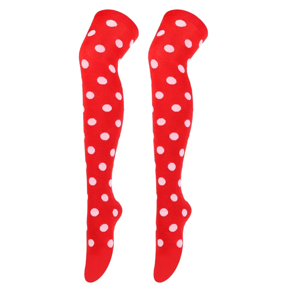 Womens Striped Thigh High Stoc - огляд і ціна Christmas Stocking Hanging