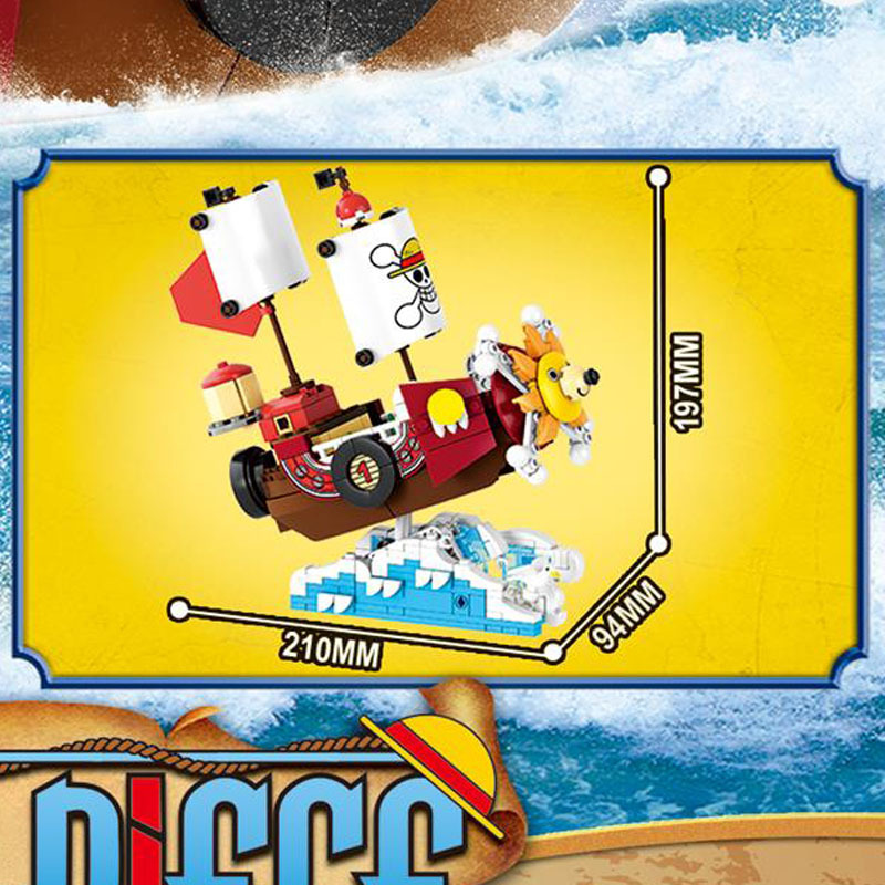 4in1 One Piece THOUSAND SUNNY  - огляд і ціна Lego Set Technic