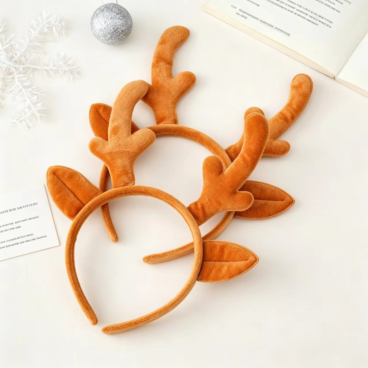 Christmas Reindeer Antler Head - огляд і ціна Reindeer Antlers Headband