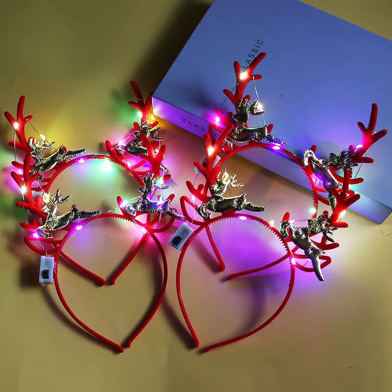 20pcs Reindeer Antlers Headban - огляд і ціна Reindeer Antlers Headband