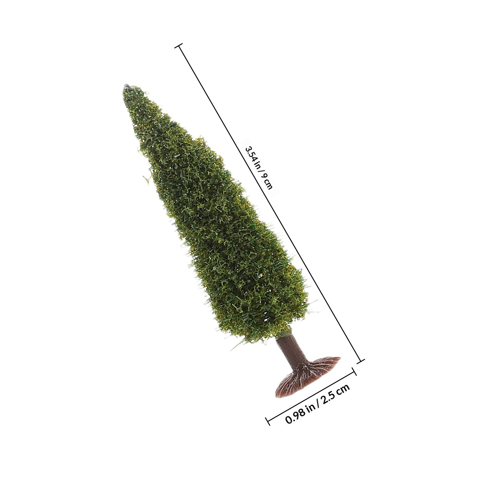 10Pcs Miniature Simulation Pin - огляд і ціна Christmas Tree Artificial