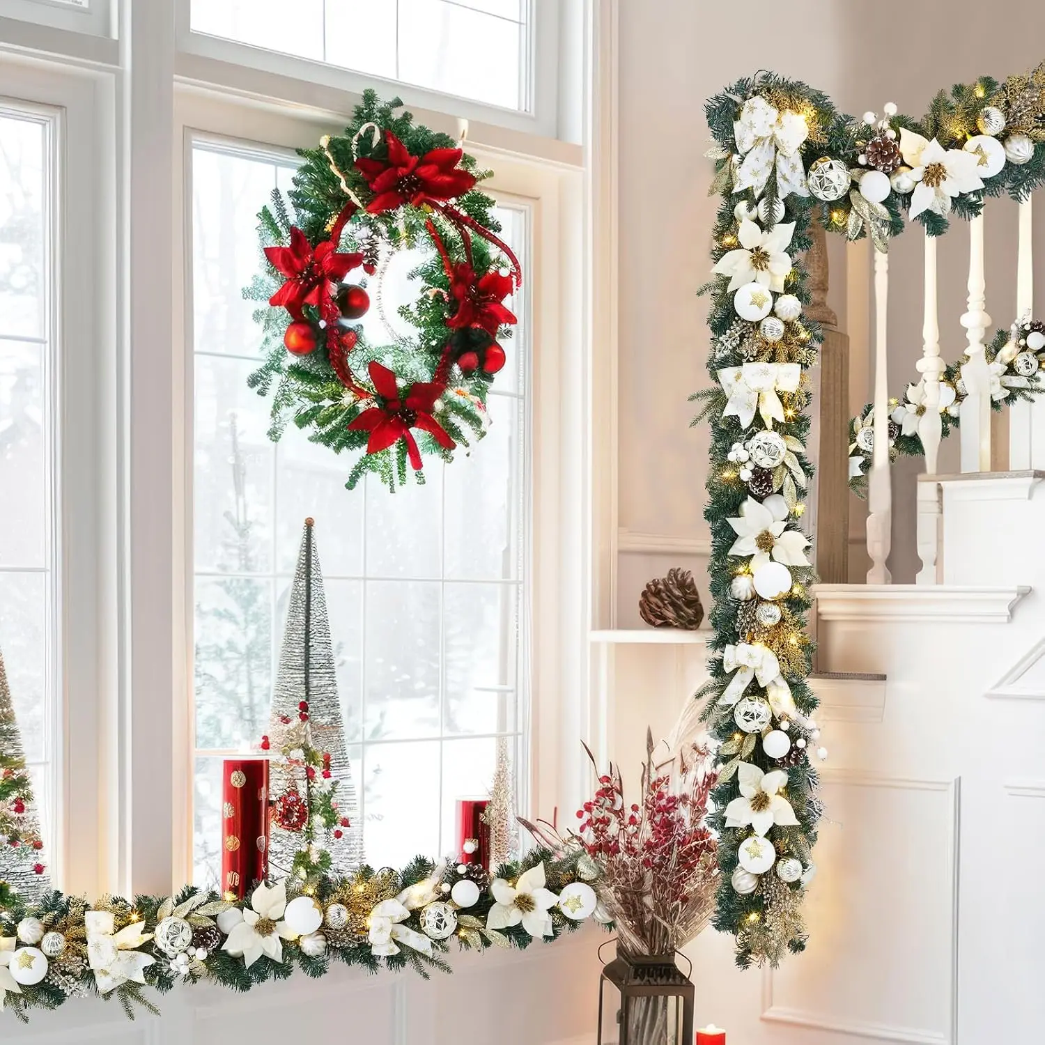 Garvee 6ft Pre-Lit Christmas G - огляд і ціна Led Fairy String Lights