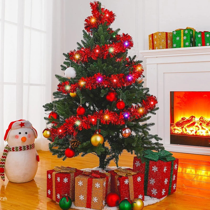 1PC 5M Christmas Tinsel Garlan - огляд і ціна Tinsel Garland Decoration
