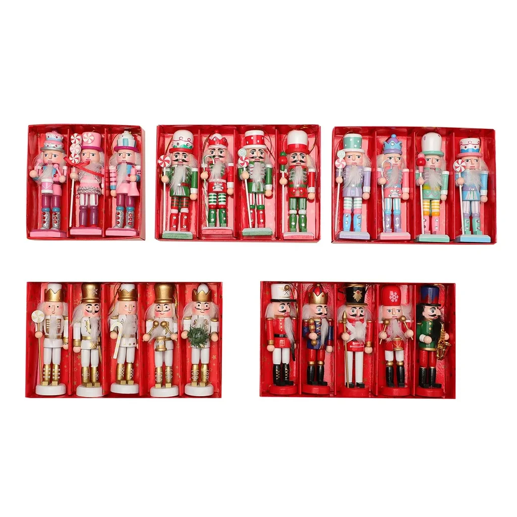 Wooden Nutcracker Figurine Set - огляд і ціна Nutcracker Figurine