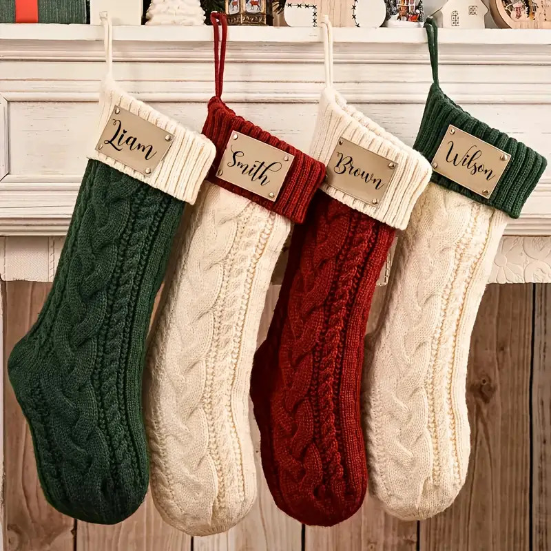 Personalized Custom Name Chris - огляд і ціна Christmas Stocking Hanging