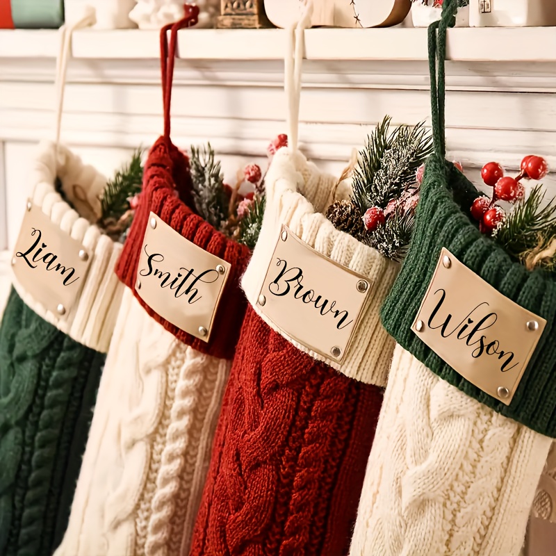 Personalized Custom Name Chris - огляд і ціна Christmas Stocking Hanging