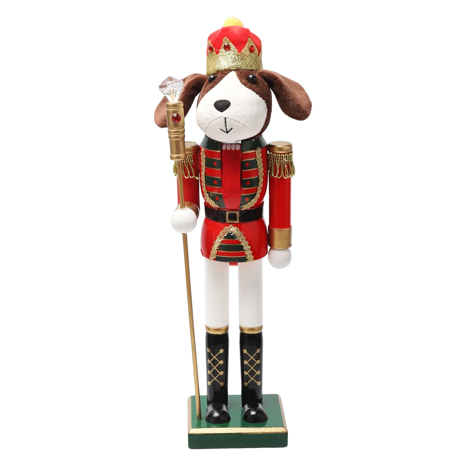 Dog Shaped Christmas Nutcracke - огляд і ціна Nutcracker Figurine