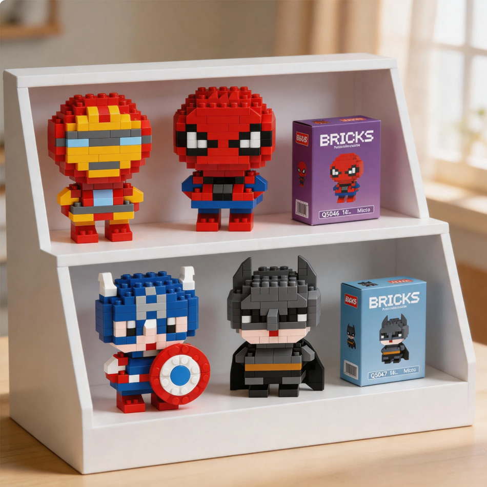 Spider-Man, Iron Man, Captain  - огляд і ціна Lego Set Technic