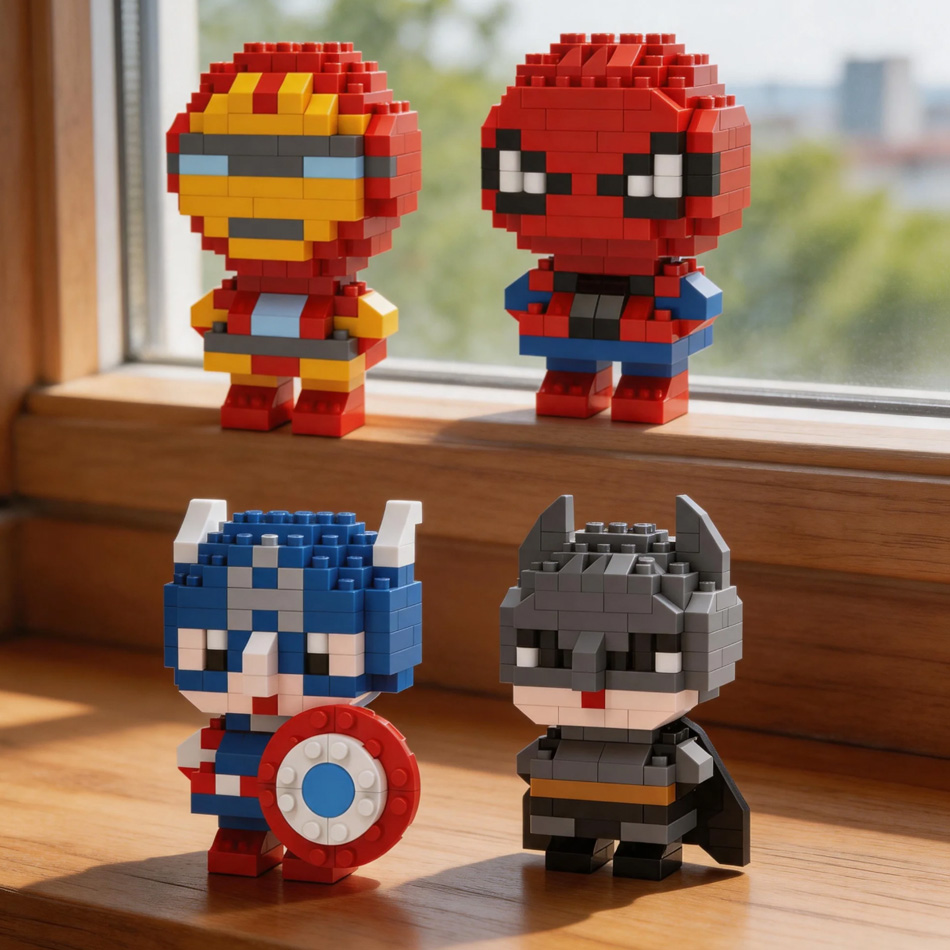 Spider-Man, Iron Man, Captain  - огляд і ціна Lego Set Technic